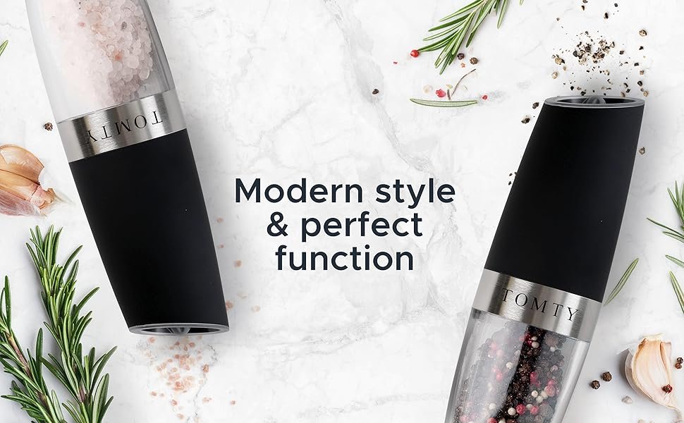 electric salt and pepper grinder set salt and pepper grinder salt and pepper shakers set