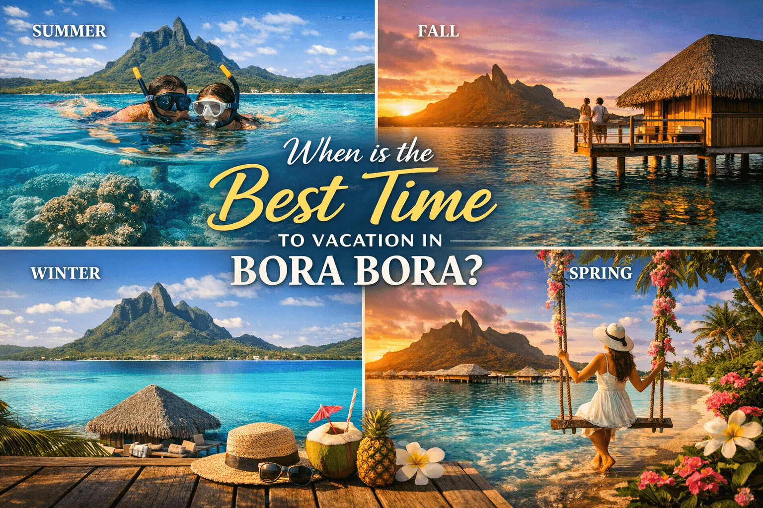 when is the best time to vacation in bora bora