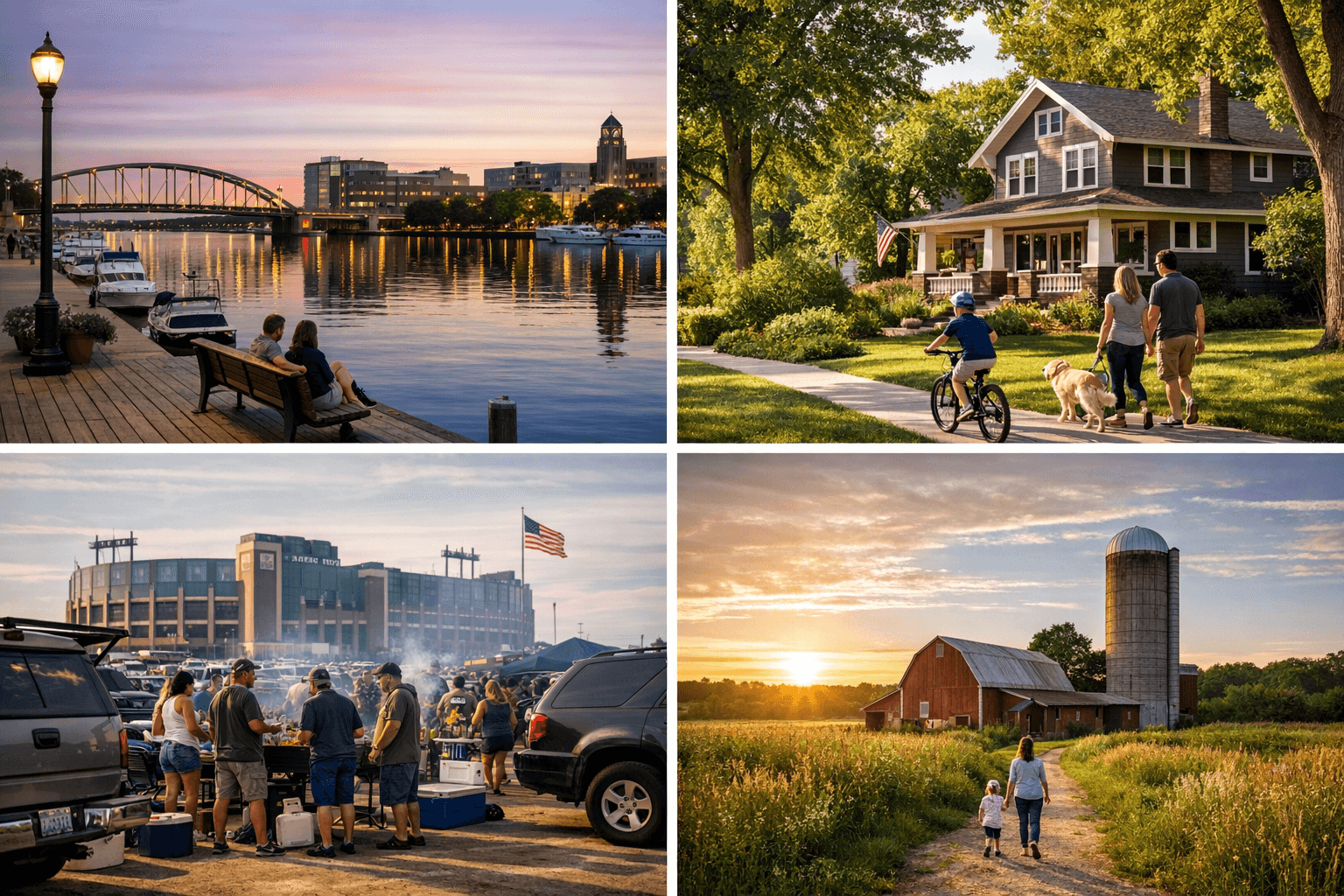 Exploring Green Bay's Diverse Neighborhoods and Regions
