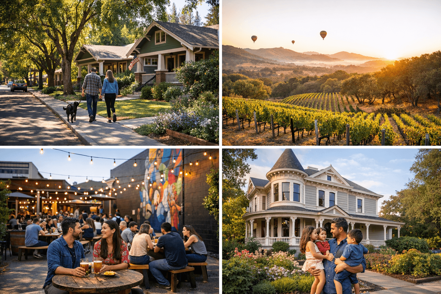 Exploring Santa Rosa's Diverse Neighborhoods