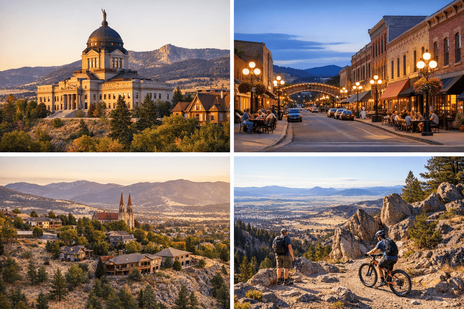 Exploring Helena's Distinct Regions and Neighborhoods